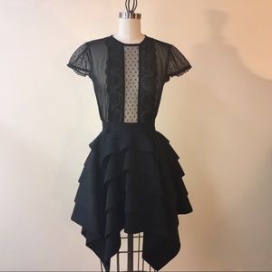 Jean Paul Gaultier Black Ruffle Skirt